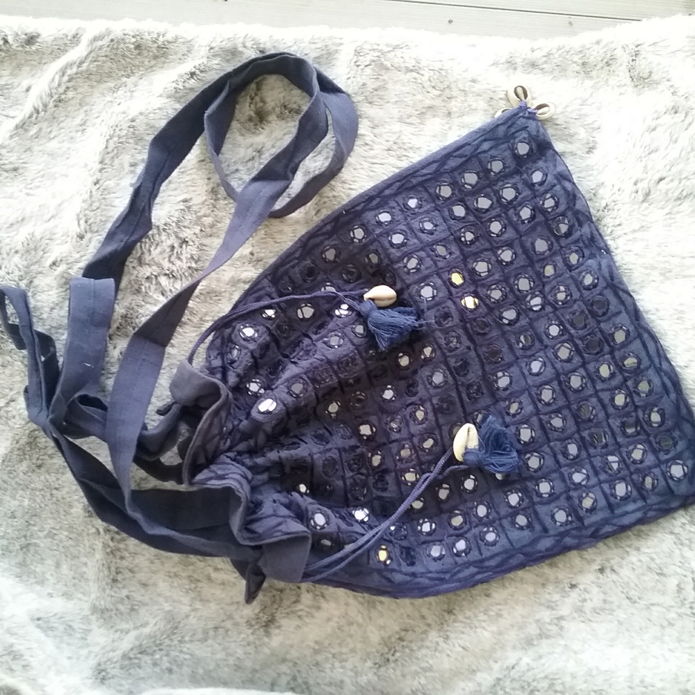 Vintage Boho Mirrored Bag